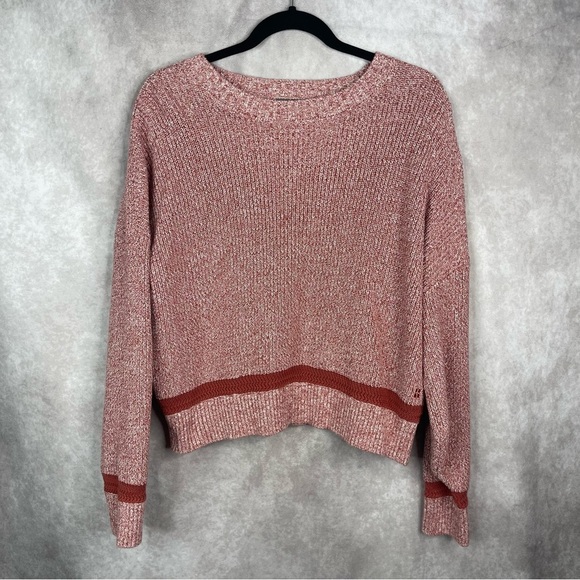 Sweaty Betty Sunday Marl Cotton Knitted Sweater In Brown Women's Size US 8 - Picture 2 of 7